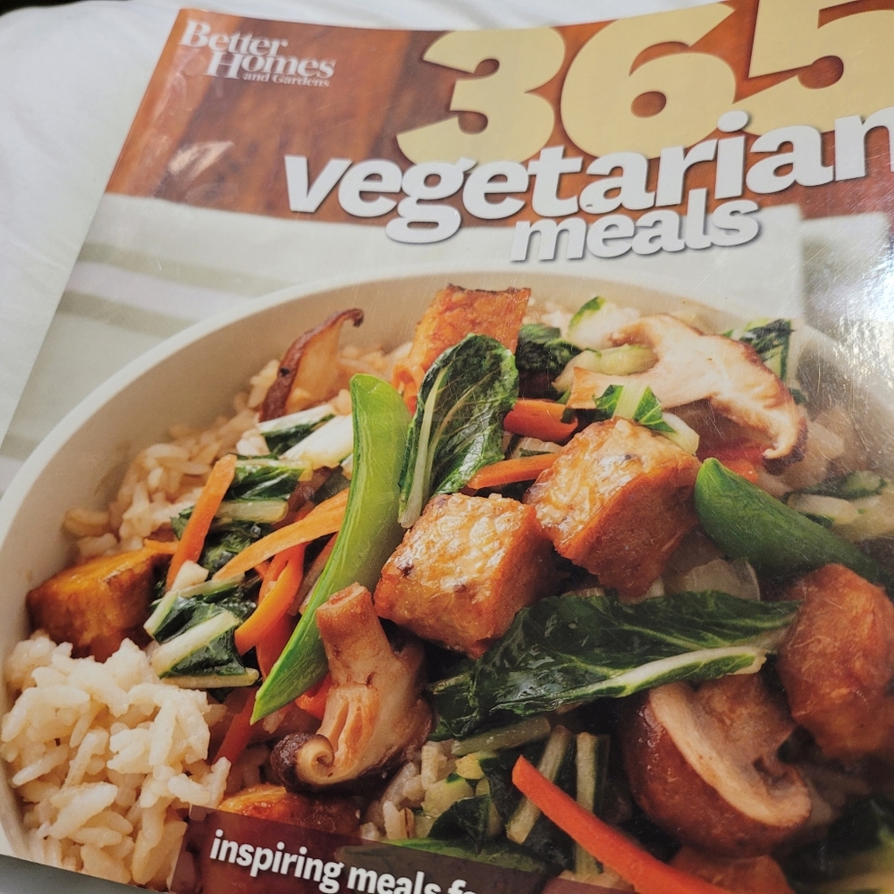 Used 365 Vegetarian Meals Cook Book
